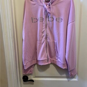 bebe Pink Hoodie Jacket